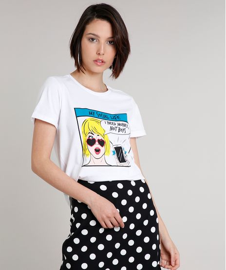 Blusa-Feminina--I-need-money-not-boys--Manga-Curta-Decote-Redondo--Off-White-9680040-Off_White_1