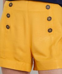Short-Feminino-Reto-com-Botoes-Mostarda-9543438-Mostarda_4