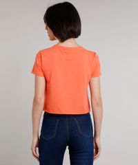 Blusa-Feminina-Cropped--The-Moon--Manga-Curta-Decote-Redondo-Coral-9615383-Coral_2