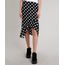 Saia-Feminina-Midi-Assimetrica-Estampada-de-Poa-com-Babado-Preta-9612673-Preto_1
