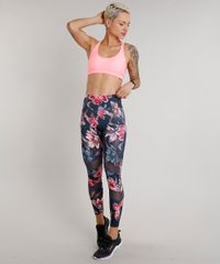 Calca-Legging-Feminina-Esportiva-Ace-Estampada-Floral-com-Recorte-Chumbo-9601109-Chumbo_3