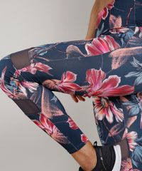 Calca-Legging-Feminina-Esportiva-Ace-Estampada-Floral-com-Recorte-Chumbo-9601109-Chumbo_4