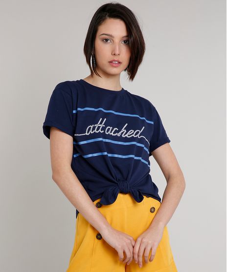 Blusa-Feminina--Attached--Manga-Curta-Decote-Redondo--Azul-Marinho-9615407-Azul_Marinho_1