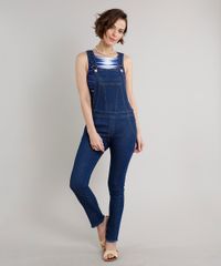 Macacao-Jeans-Feminino-Skinny-com-Bolsos-Barra-Desfiada-Azul-Escuro-9670246-Azul_Escuro_1