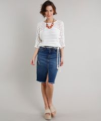 Saia-Jeans-Feminina-Midi-com-Rasgos-Fenda-e-Cinto-Azul-Escuro-9670259-Azul_Escuro_3