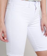 Bermuda-de-Sarja-Feminina-Ciclista-Branca-9690246-Branco_4