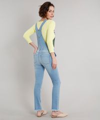 Macacao-Jeans-Feminino-Skinny-com-Bolsos-e-Puidos-Azul-Claro-9670247-Azul_Claro_2