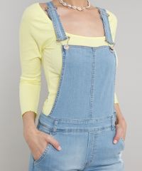 Macacao-Jeans-Feminino-Skinny-com-Bolsos-e-Puidos-Azul-Claro-9670247-Azul_Claro_4