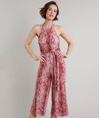 Macacao-Feminino-Pantacourt-Frente-Unica-Estampado-Animal-Print-Cobra-com-Faixa-para-Amarrar-Vinho-9649253-Vinho_1