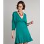 Vestido-Feminino-Curto-com-Babado-Manga-7-8-Verde-9548496-Verde_1