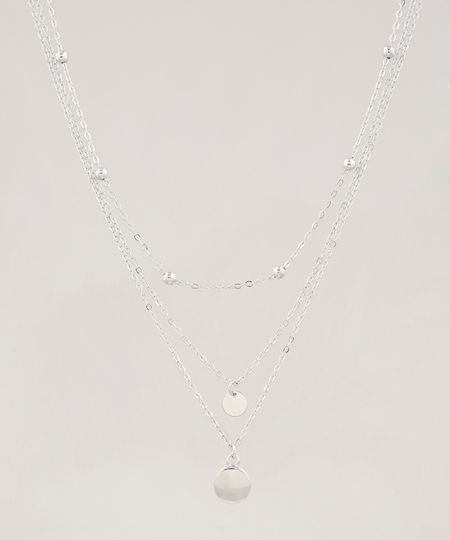 Colar-Feminino-Triplo-Folheado-Prateado-9435793-Prateado_1