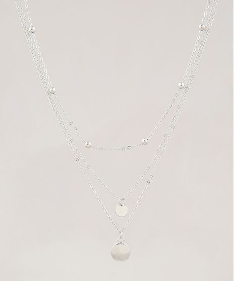Colar-Feminino-Triplo-Folheado-Prateado-9435793-Prateado_1