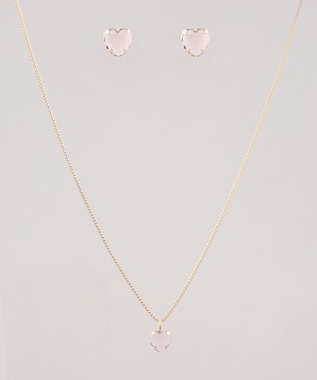 Kit-de-Brinco---Colar-Femininos-Folheados-com-Pedra-Zirconia-de-Coracao-Dourado-9662418-Dourado_1 Kit-de-Brinco---Colar-Femininos-Folheados-com-Pedra-Zirconia-de-Coracao-Dourado-9662418-Dourado_1