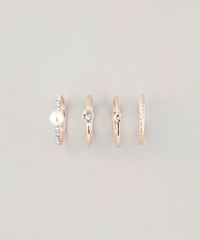 Kit-de-4-Aneis-Femininos-Folheados-Dourado-8673707-Dourado_3