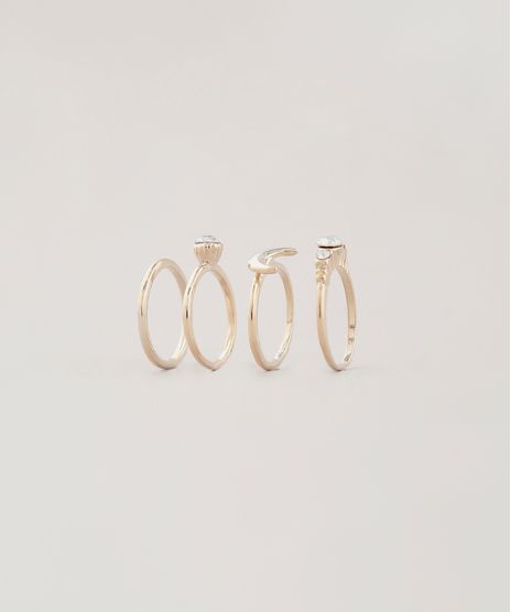 Kit-de-4-Aneis-Femininos-Folheados-Dourado-9657473-Dourado_1