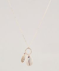 Colar-Feminino-Longo-Folheado-com-Buzio-Dourado-9657482-Dourado_1