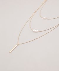 Colar-Feminino-Triplo-Folheado-com-Perolas-Dourado-9657483-Dourado_3