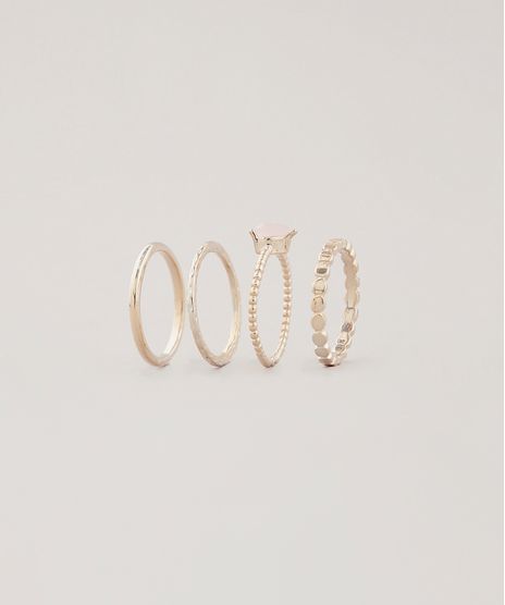 Kit-de-4-Aneis-Femininos-Folheados-Dourado-9662429-Dourado_1