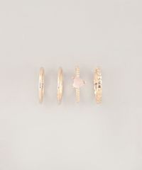 Kit-de-4-Aneis-Femininos-Folheados-Dourado-9662429-Dourado_3