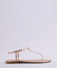 Rasteira-Feminina-Oneself-Metalizada--Rose-9303148-Rose_1