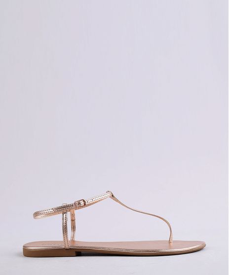 Rasteira-Feminina-Oneself-Metalizada--Rose-9303148-Rose_1