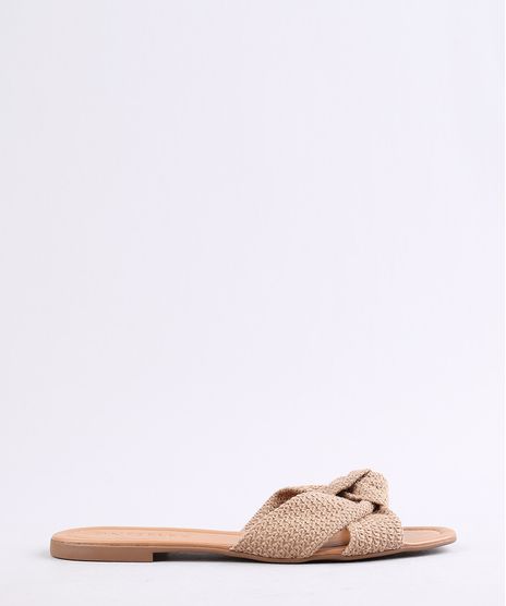 Rasteira-Feminina-Oneself-com-No--Bege-9676089-Bege_1