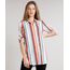 Camisa-Feminina-Longa-Listrada-com-Martingale-Manga-3-4-Off-White-9562871-Off_White_1
