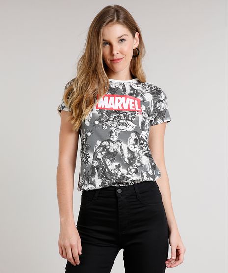 Blusa-Feminina-Estampada-Os-Vingadores-Manga-Curta-Decote-Redondo-Cinza-9579264-Cinza_1