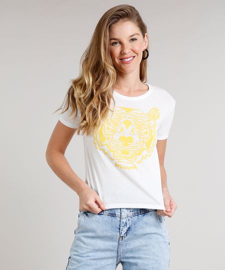 Blusa-Feminina-Ampla-Tigre-Manga-Curta-Decote-Redondo-Off-White-9617239-Off_White_1 Blusa-Feminina-Ampla-Tigre-Manga-Curta-Decote-Redondo-Off-White-9617239-Off_White_1