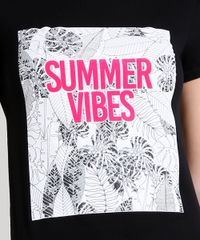 Blusa-Feminina--Summer-Vibes--Manga-Curta-Decote-Redondo-Preta-9617422-Preto_4
