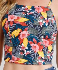 Regata-Feminina-Cropped-Halter-Neck-Estampada-Floral-Preto-9655985-Preto_4