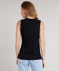 Regata-Feminina-Cavada-com-Estampa-de-Tigre-e-Tachas-Decote-Redondo-Preta-9612854-Preto_2