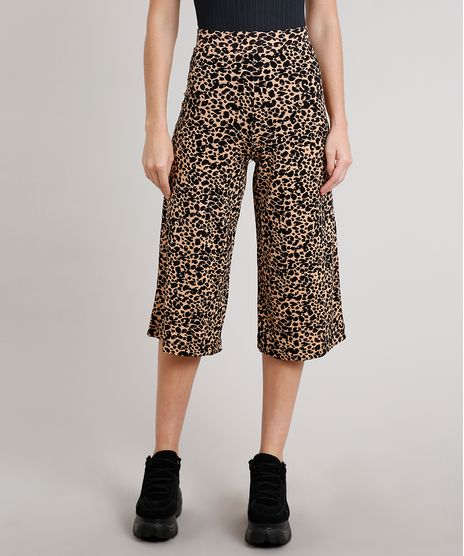 Calca-Feminina-Pantacourt-Estampada-Animal-Print-Onca-Bege-9673111-Bege_1