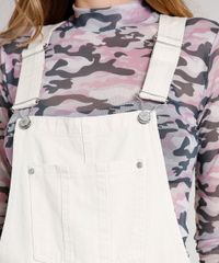 Macacao-Feminino-em-Sarja-com-Bolsos-Destroyed-Bege-Claro-9666373-Bege_Claro_4