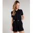 Macaquinho-Feminino-com-Ziper-e-Cinto-Manga-Curta-Preto-9645659-Preto_1