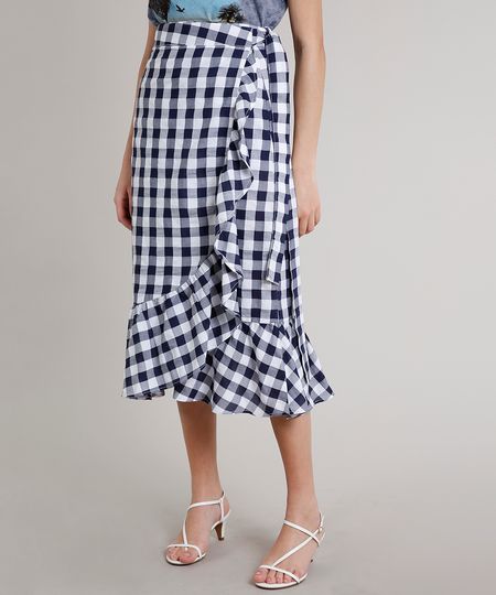 Saia-Feminina-Envelope-Midi-Mindset-Estampada-Vichy-Azul-9758911-Azul_1 Saia-Feminina-Envelope-Midi-Mindset-Estampada-Vichy-Azul-9758911-Azul_1