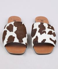 Rasteira-Slide-Feminina-Mindset-Animal-Print-Vaca-em-Couro-Bege-9683299-Bege_4