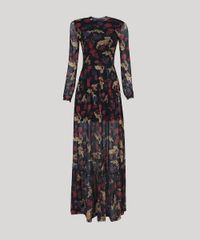 Vestido-Feminino-Mindset-Longo-Estampado-Floral-em-Tule-Manga-Longa-Gola-Alta-Preto-9752549-Preto_5