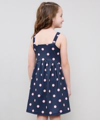 Vestido-Infantil-Estampado-de-Poa-com-Alcas-Medias-Azul-Marinho-9612583-Azul_Marinho_2