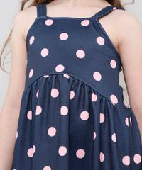 Vestido-Infantil-Estampado-de-Poa-com-Alcas-Medias-Azul-Marinho-9612583-Azul_Marinho_4