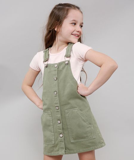 Salopete-de-Sarja-Infantil-com-Bolsos-Verde-9615019-Verde_1 Salopete-de-Sarja-Infantil-com-Bolsos-Verde-9615019-Verde_1