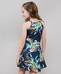 Vestido-Infantil-Tal-Pai-Tal-Filha-Halter-Neck-Estampado-de-Folhagem-Azul-Marinho-9650890-Azul_Marinho_2