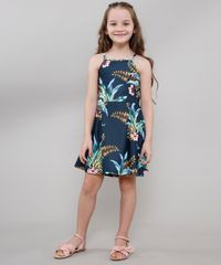 Vestido-Infantil-Tal-Pai-Tal-Filha-Halter-Neck-Estampado-de-Folhagem-Azul-Marinho-9650890-Azul_Marinho_3