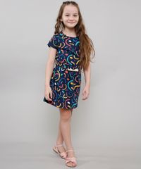 Vestido-Infantil-Estampado-com-Laco-Manga-Curta-Azul-Marinho-9636528-Azul_Marinho_3