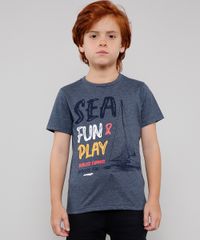 Camiseta-Infantil-Mescla--Sea-Fun---Play--Manga-Curta--Azul-Escuro-9625124-Azul_1