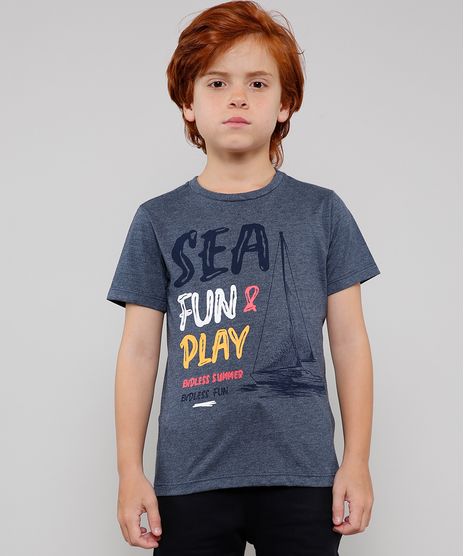 Camiseta-Infantil-Mescla--Sea-Fun---Play--Manga-Curta--Azul-Escuro-9625124-Azul_1