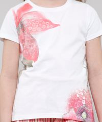 Blusa-Infantil-com-Estampa-de-Flores-Manga-Curta-Off-White-9616335-Off_White_4