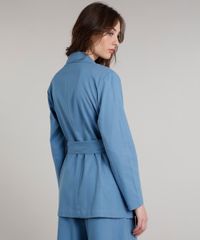 Blazer-Feminino-Mindset-Longo-Transpassado-com-Linho-e-Cinto-Azul-9707550-Azul_2