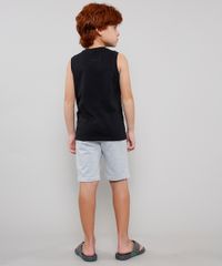 Conjunto-Infantil-Transformers-de-Regata-Gola-Careca-Preta---Bermuda-em-Moletom--Cinza-Mescla-Claro-9630535-Cinza_Mescla_Claro_2