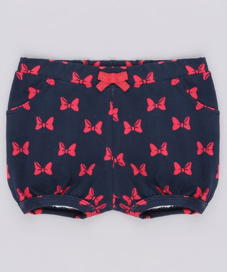 Short-Infantil-Balone-Minnie-Estampado-de-Lacos-Azul-Marinho-9676960-Azul_Marinho_1